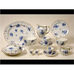 An Extensive Royal Crown Derby Tea and Breakfast Service, transfer printed floral sprays (slight...