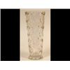 Image 1 : A Clyne Farquharson Glass Vase, of tapering form, with cut decoration, marked John Walsh, signed...