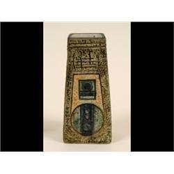 A Troika Pottery Vase, of tapering form, initialed PW, 17 cm  See illustration £60-100...