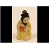 Image 1 : A Royal Worcester Candle Snuffer, Japanese Girl, puce mark (restored)   See illustration £50-80...