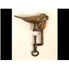 Image 1 : A Victorian Brass Hemming Bird, the bird mounted above the needle cushion, impressed PATTENTED 18...