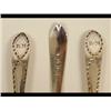 Image 1 : A Set of Six Late 18th Century Irish Silver Teaspoons, initialed, with bright cut decoration, pos...