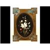 Image 1 : An Oval Pietra Dura Plaque, inlaid flowers, 7.5 x 5 cm, and two small plaques (3)  See illustrati...