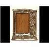 Image 1 : An Edwardian Silver Mounted Photo Frame, decorated a milk maid, animals and foliage, Birmingham 1...