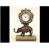 Image 1 : A Novelty Desk Timepiece, the 4.5 cm diameter dial with Roman numerals, fitted an early 18th cent...