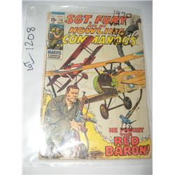 1970 RARE MARVEL COMICS MARCH VOL.1 NO.76 *SGT. FURY AND HIS HOWLING COMMANDOS* BOOK VALUE $40.00+!!