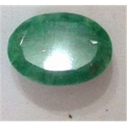 22.65 CARAT EMERALD *EXTREMELY RARE VERY LARGE* GEMSTONE OVAL CUT AND FACETED GEM!! GEM CAME OUT OF 