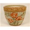 Image 1 : A Mintons Pottery Jardinière, decorated poppies, 36 cm (a.f.)  See illustration £150 - 200...