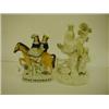 Image 1 : A Victorian Staffordshire Pottery Group, Going to Market, and another Staffordshire group (a.f.)...