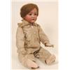 Image 1 : A Simon and Halbig Bisque Head Doll, with flirty eyes, open mouth with four teeth, on a ball join...