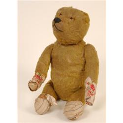 A Plush Teddy Bear, with swivel head activated by a lever (lacks ears) (a.f.) 50 cm  See illustra...