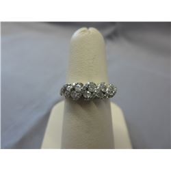 Sterling Silver Diamond ring