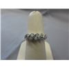 Image 1 : Sterling Silver Diamond ring