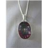 Image 1 : Custom made 15+ CT Mystic Topaz necklace
