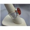 Image 2 : Very unique - Baltic Amber silver wrap ring