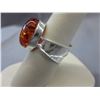 Image 3 : Very unique - Baltic Amber silver wrap ring