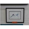 Image 1 : Framed Richard Shorty Print -Hummingbird/Butterfly