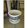 Image 1 : Large glazed ceramic planter