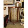 Image 1 : 1940's Half Circle Display Cabinet