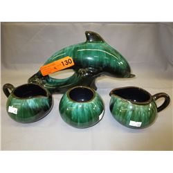4 Vintage Blue Mountain Pottery pieces