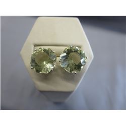 New - 2.14 CT Citrine Earrings - Octagonal Cut