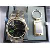 Image 1 : Mans Benrus Designer Diamond Watch Gift Set