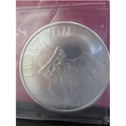 2014 Skeletonized Uncle Sam "I Want You" coin