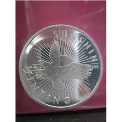 2015 - 1/2 Troy oz. Sunshine Minting Silver Round