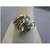 Image 1 : 14KT Yellow Gold & Diamond Cocktail Ring