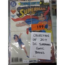 20+ DC Superman Comic Books
