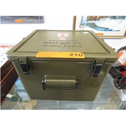 Canadian Military First Aid box - Water tight