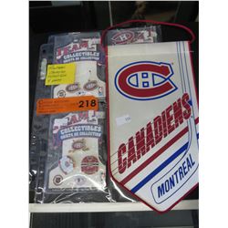 Montreal Canadiens collectibles - 4 pcs