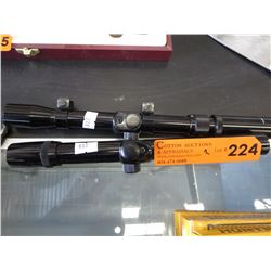 2 Bushnell gun sights - used