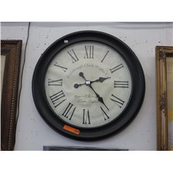Oversized Round Wall Clock