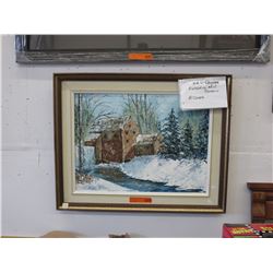 Original Signed "G. Steele" Painting