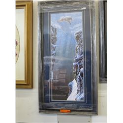 Framed print: "Leap of Faith" by Patrick Lundquist