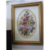Image 1 : Large needle work picture - Framed