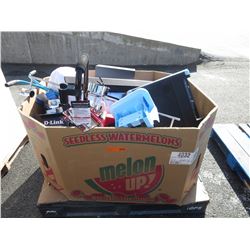 Skid of assorted goods