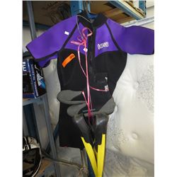 2 Ladies' Large sized Scuba skins