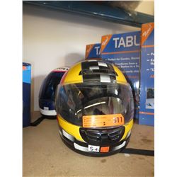 2 Used motorcycle helmets