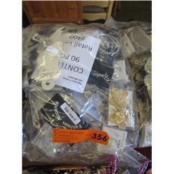 New - Fashion jewelry wrapped for retail - 90 pcs