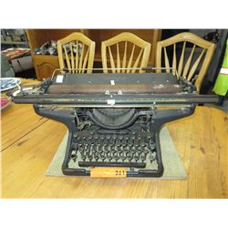Antique Underwood typewriter
