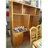 Image 1 : Oak shelving unit - used