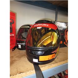 2 Used motorcycle helmets