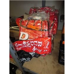 12 Budweiser & Coors inflatable beer race cars