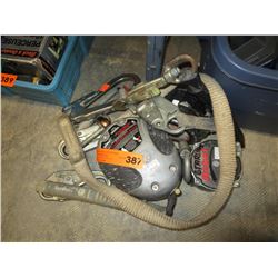 3 Spring loaded lanyards - used