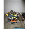 Image 1 : Small bin of hand tools, mostly clamps - used