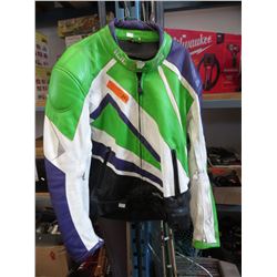 Leather motorcycle jacket - HJC