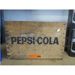 Vintage wood Pepsi-Cola crate