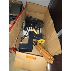 Mastercraft lathe & hand tools - used